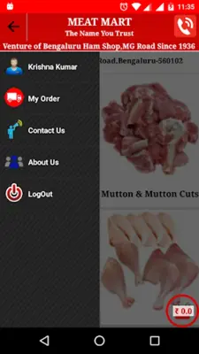 MeatMart android App screenshot 3